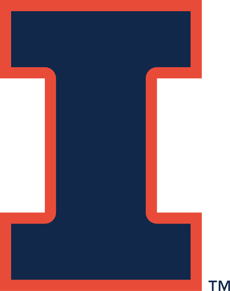 Illinois Fighting Illini 2014-Pres Alternate Logo 02 vinyl decal